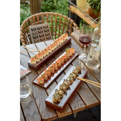 Блюдо прямоугольное 33*10 см h 4 см, фарфор