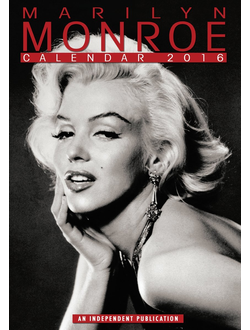 Marilyn Monroe Календарь 2016 ИНОСТРАННЫЕ ПЕРЕКИДНЫЕ КАЛЕНДАРИ 2016, Marilyn Monroe CALENDAR 2016