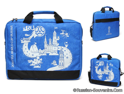 Сумка Фифа 2018 для ноутбука 15" синяя для Чемпионата мира по футболу Fifa World Cup Russia купить