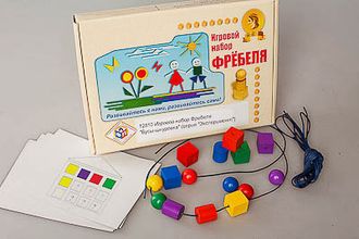 Игровой набор Фребеля "Бусы-шнуровка" (серия "Эксперимент")