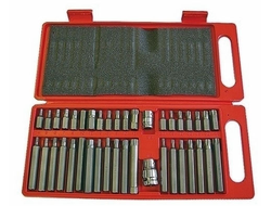 Набор бит шестигранники, Torx , Spline в кейсе, 40 пр  CRV