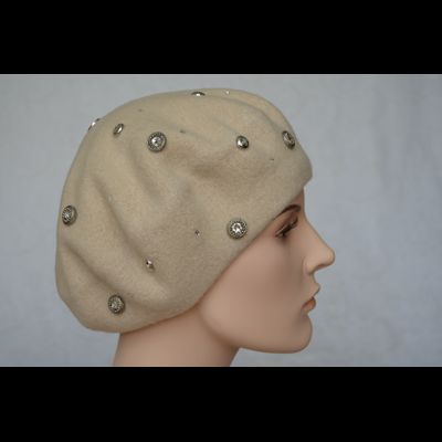 Берет Vizio 3633 бежевый