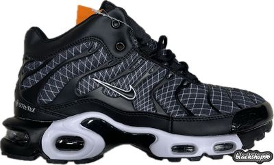 NIKE AIR MAX TN PLUS MID С ШЕРСТЬЮ BLACK-WHITE (40-45)