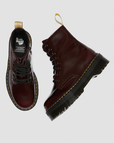 Dr Martens 1460 Jadon Ii Cherry Red Cambridge Brush