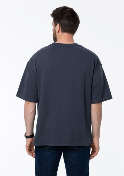 Футболка оверсайз (А40) 260 гр/м2, 100% хлопок, футер-петля