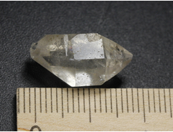 Кварц "Хёркимерский алмаз", кристалл, США (19*11*10 мм, 2,3 г) №28134