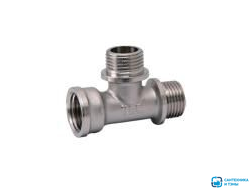 Тройник VIEIR  1/2'' вр/нр/нр никель