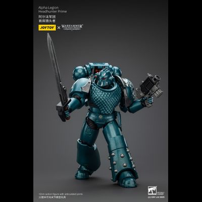 Охотник за головами Альфа-легиона (Warhammer Horus Heresy) - КОЛЛЕКЦИОННАЯ ФИГУРКА 1/18 Alpha Legion Headhunter Prime (JT01413) - JOYTOY