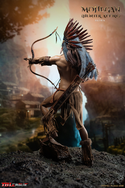 Индейский охотник в коричневом - КОЛЛЕКЦИОННАЯ ФИГУРКА 1/6 Mohegan (hunter attire) Brown (PL2022-200B) - TBLeague