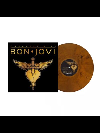 Bon Jovi - Greatest Hits LP Tiger Eye US