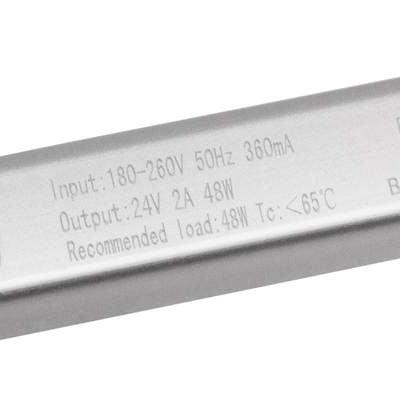 Блок питания 48W 24V IP22 Long (24V/2A/48W) (4LED/IP22 сетка/1 год)