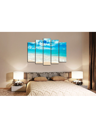 Модульная картина "Голубой океан"