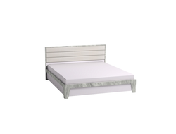 Спальня АЙРИС - АЙРИС 306 Кровать Люкс (1800) Белый/Статуарио