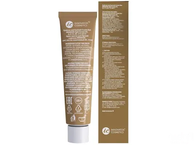 BRONSUN Крем-краска для бровей и ресниц BRC-0005, светло-коричневый №5, 15мл