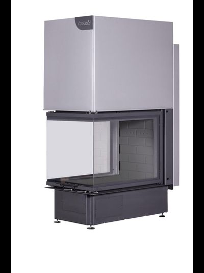 Каминная топка Экокамин ДЕЛЬТА 700 три стекла