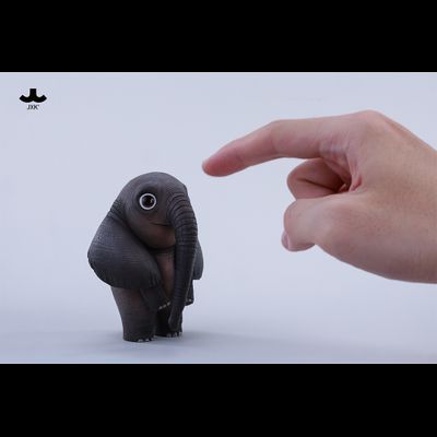 Маленький слоник - Коллекционная фигурка 1/6 Little Elephant in the Afternoon (JXK282B) - JXK