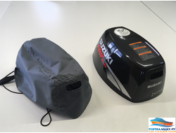 Чехол на капот Сузуки 9.9 л.с. - 4 такта (до 2013 г.)