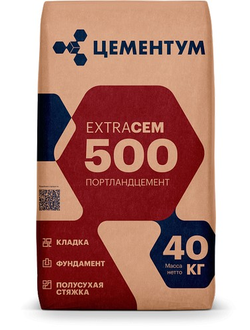 Цемент Holcim М500 40 кг