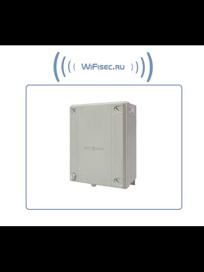 Блок питания уличный с отсеком под аккумулятор 12 В до 3А