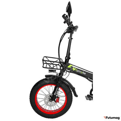 Электровелосипед SYCCYBA H1 (F10) DUAL 20AH красный