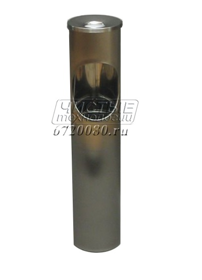 Урна-пепельница, нержавеющая сталь (7л, 16л, 30л, 50л)