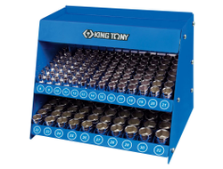 Стенд с торцевыми головками 1/2", 8-32 мм, серия 4335M, 172 предмета KING TONY 4572MR