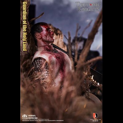 Тевтонский рыцарь (бронзовая версия) - КОЛЛЕКЦИОННАЯ ФИГУРКА 1/6 Series of Empires Teutonic Knights White Bronze Edition Holy Land Guard (SE135) - COOMODEL