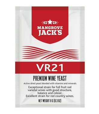 Дрожжи винные "Mangrove Jacks" VR21, 8 гр.