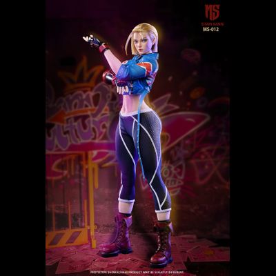 Кэмми Уайт (Street Fighter 6) - Коллекционная фигурка 1/6 Female Agent Blue Bee (MS-012) - STAR MAN