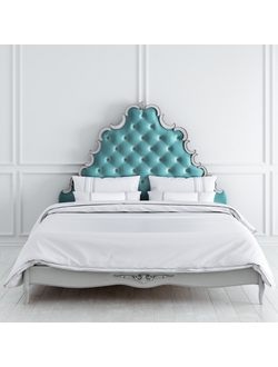 КРОВАТЬ С МЯГКИМ ИЗГОЛОВЬЕМ 180*200 ATELIER HOME  (L190*P215*H165) A428Z-K04-S-B08