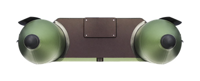 Моторная лодка Аква 2800 СК (киль) зеленая - mnelodku.ru