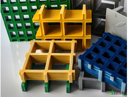 Композитный решетчатый настил