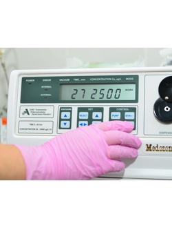 Внутривенное капельное введение озонированного физиологического раствора