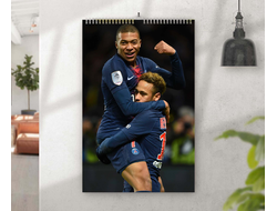Календарь перекидной Kylian Mbappe Lottin, Килиан Мбаппе Лоттен №10