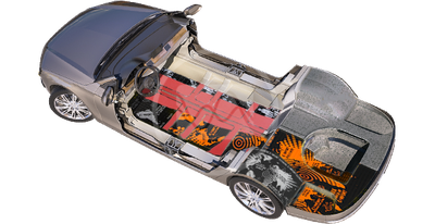 Шумоизоляция пола автомобиля