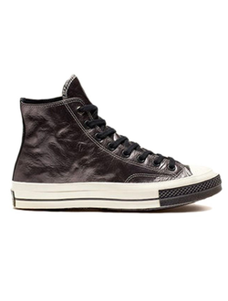 Кеды Converse Chuck Taylor 70 Flight School черные высокие кожаные