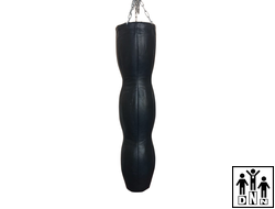 Боксёрский мешок силуэт кожа трехсекционный