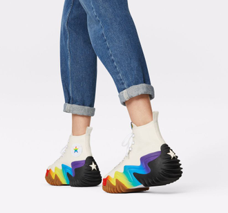 Кеды Converse Run Star Motion Pride Rainbow Platform