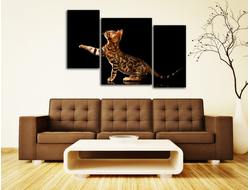 Модульная картина "Лапка"