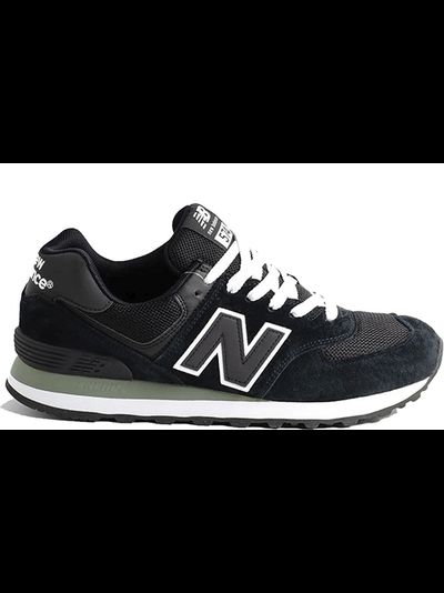 New Balance 574 Black-White
