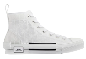 Кеды Converse x Dior белые высокие