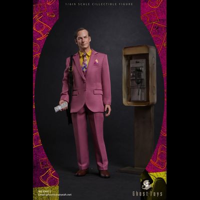 Сол Гудмэн ("Во все тяжкие", "Лучше звоните Солу", Breaking Bad, Better Call Saul) - Коллекционная ФИГУРКА 1/6 Better Call Saul (GH-012) - Ghost toys