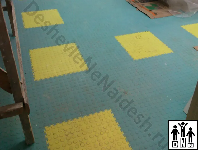 Модульная плитка ПВХ