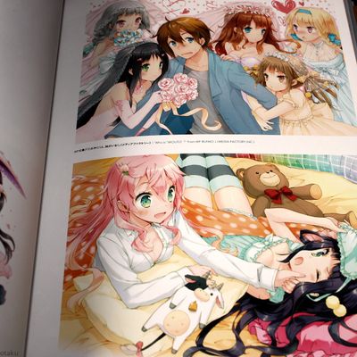 Оригинальный Арт Бук Eishi 100-Nin Generation 2