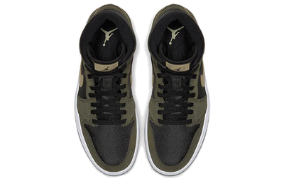 оригинальные кроссовки Nike Air Jordan 1 Mid Olive (WMNS) BQ6472-030