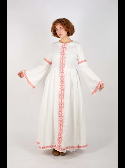 Платье "Царевна Лебедь"  белое