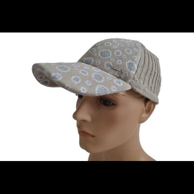 Бейсболка Vizio SS 1511 VC вязаная бежевая