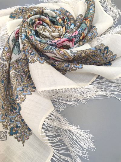 Павловопосадский платок Март 904-1