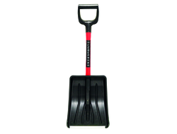 Лопата автомобильная с алюминиевой накладкой 290*370 СЕВЕРЯНИН.АВТО