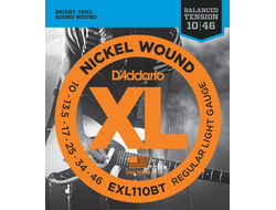 D'Addario EXL110BT Комплект струн для электрогитары